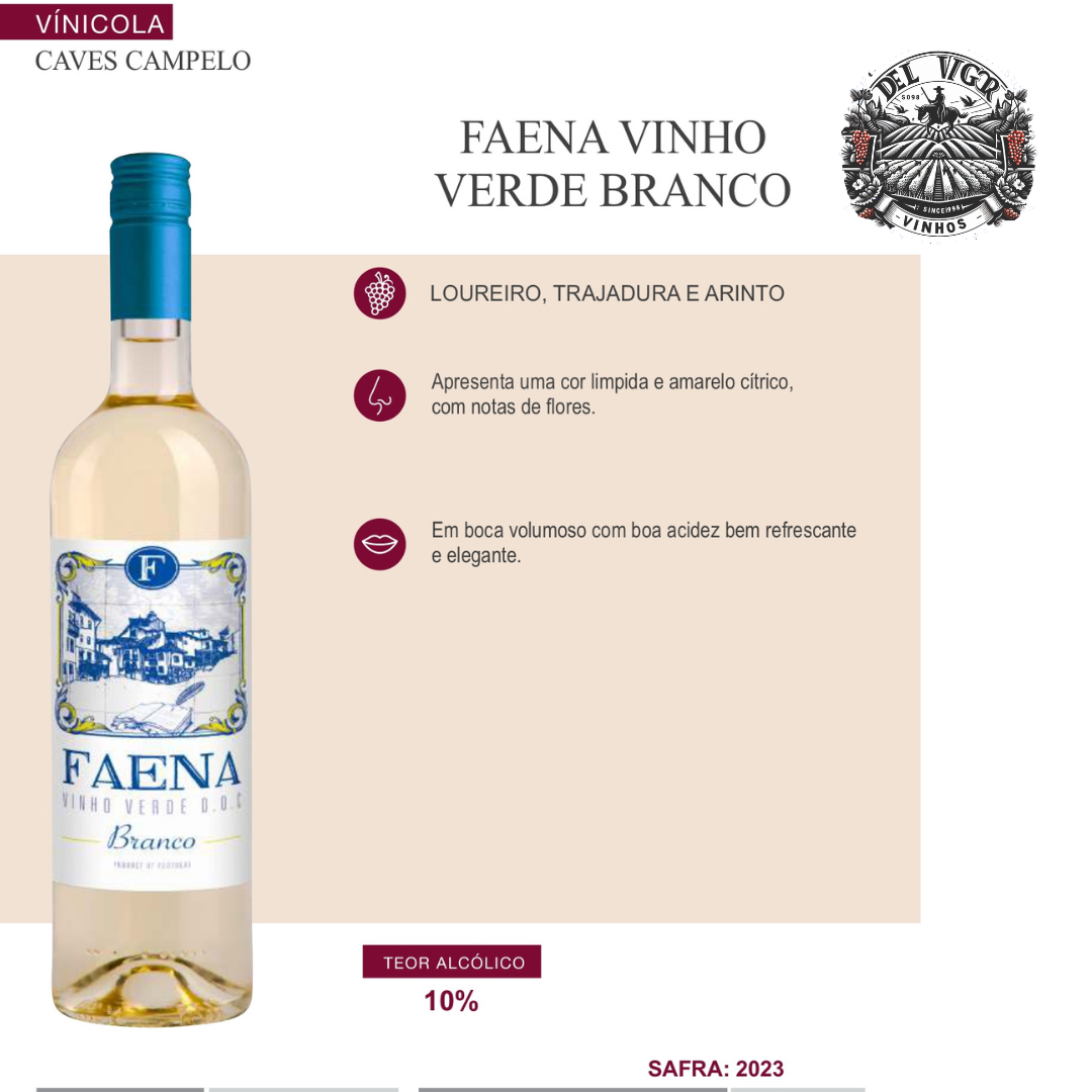 FAENA VINHO VERDE BRANCO