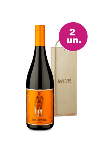 Kit Especial - Presenteando com Insolente Rioja Graciano e Caixa de Madeira