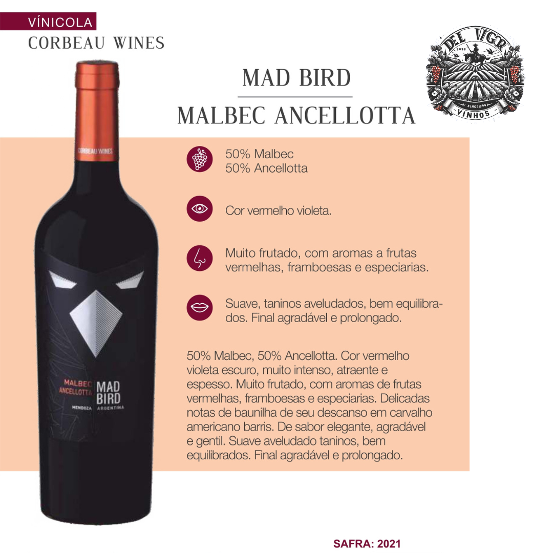 MAD BIRD MALBEC ANCELLOTTA