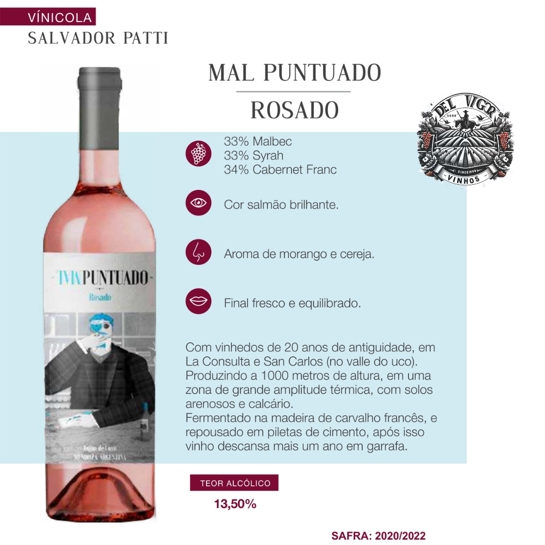 MAL PUNTUADO ROSADO