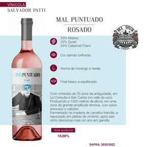 MAL PUNTUADO ROSADO