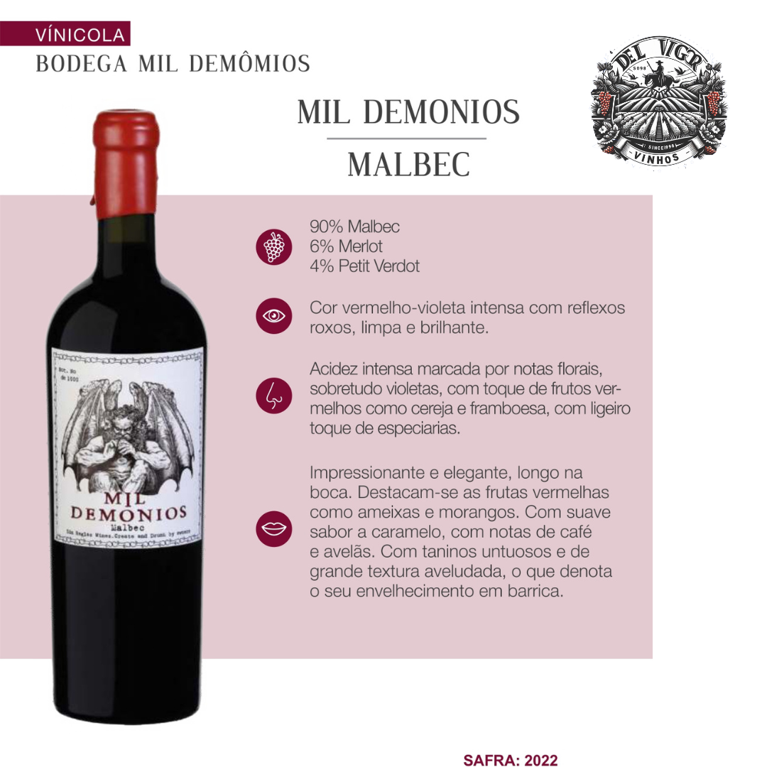 MIL DEMONIOS MALBEC