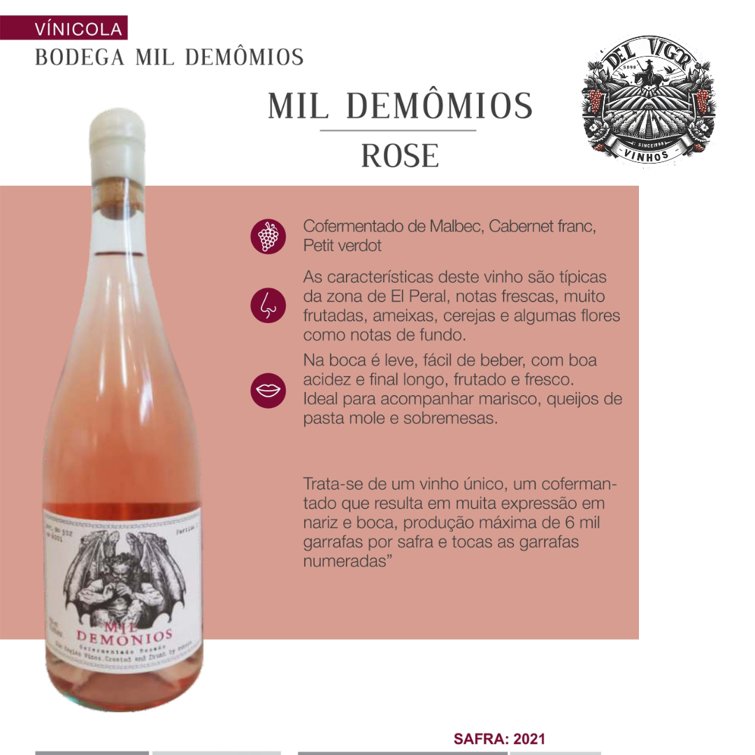 MIL DEMONIOS ROSE