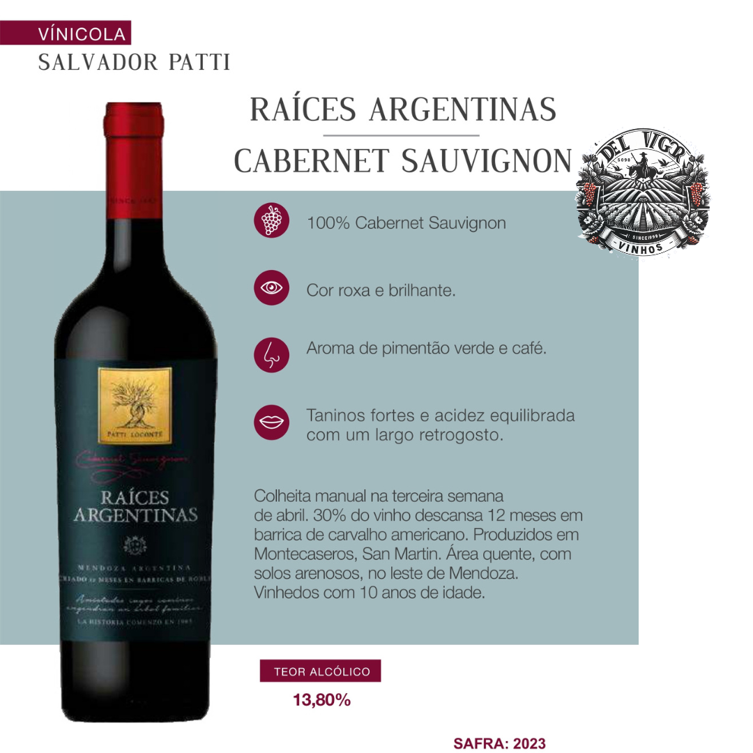 RAÍCES ARGENTINAS CABERNET SAUVIGNON