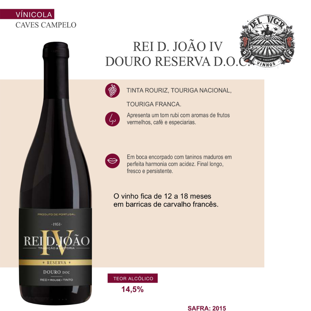 REI D. JOÃO IV DOURO RESERVA D.O.C.