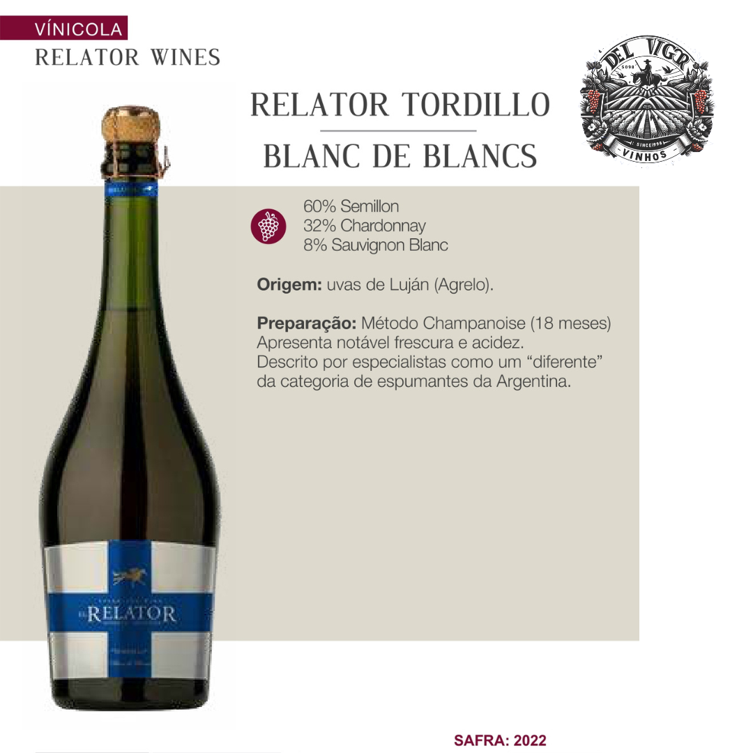 RELATOR TORDILLO BLANC DE BLANCS