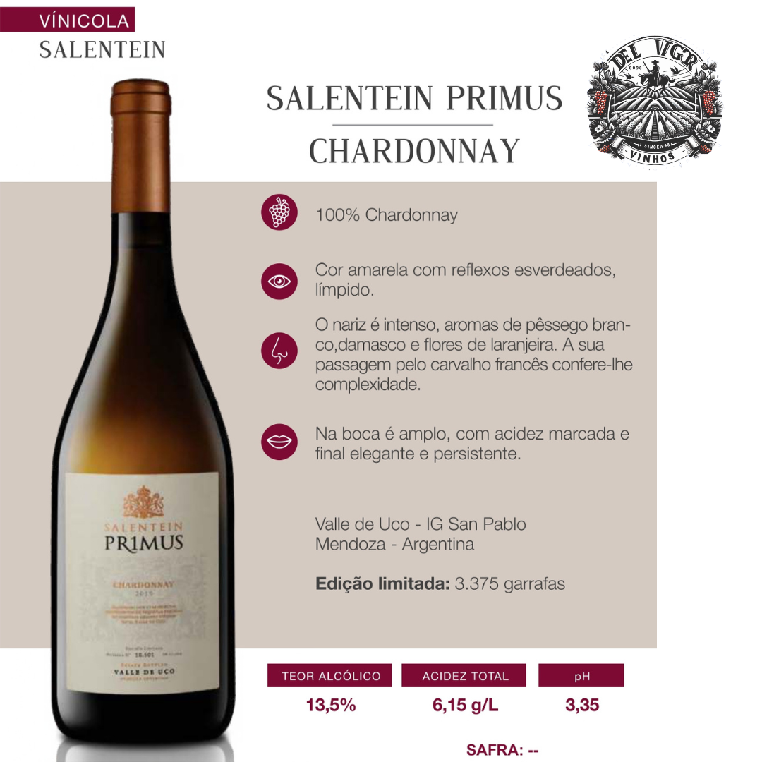 SALENTEIN PRIMUS CHARDONNAY