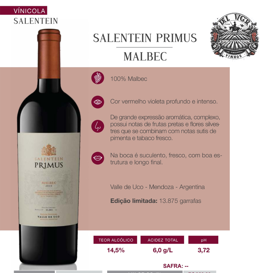 SALENTEIN PRIMUS MALBEC