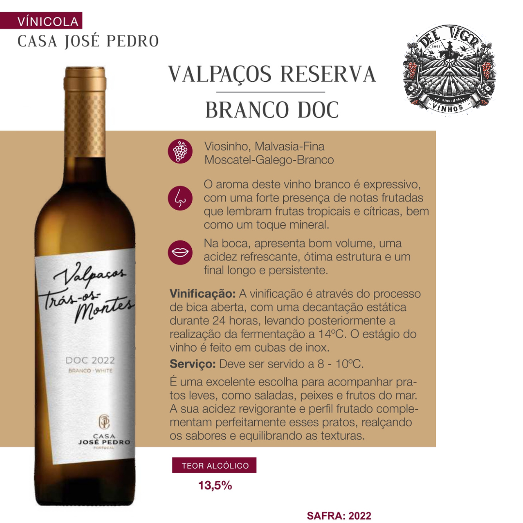 VALPAÇOS RESERVA BRANCO DOC