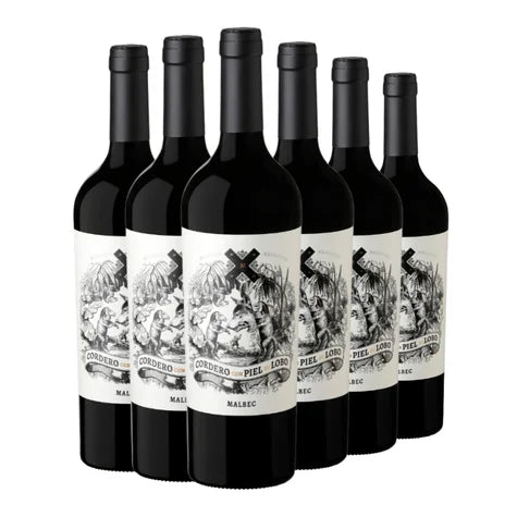 Premiados : Kit 6 Cordero Con Piel de Lobo Malbec